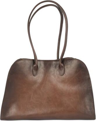 Jeffrey Campbell Cincinnati Satchel in Dark Brown Ruboff at Nordstrom