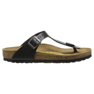 Birkenstock Gizeh Birko-Flor Womens Sandals - Graceful Licorice - Size:UK 7.5