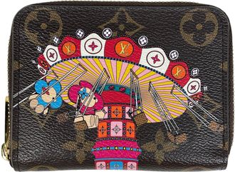 Louis Vuitton Monogram Brown Monogram Multi-Color Monogram Coin Purse/Coin Case (Pre-Owned)