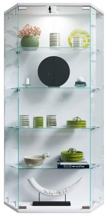 ebuy24 Ebuy24 - Estuche De Cristal Vcm Colgante Estuche De Cristal Con Vidrio De Seguridad Esg Dimensiones Aprox. Al. 114 X An. 83 X T. 17 Cm Gabinete Colgan