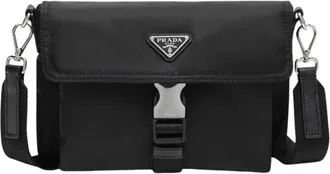 Prada Hombre, Bolsos, Negro, Talla: ONE Size
