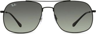 Ray-Ban Occhiali da sole con montatura stile pilota - Nero
