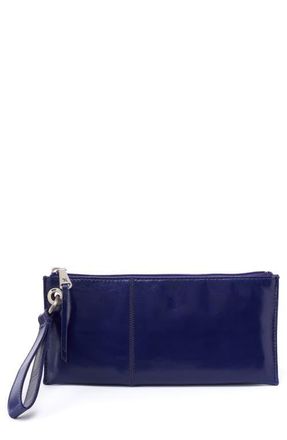Hobo Vida Leather Clutch in Winter Violet at Nordstrom