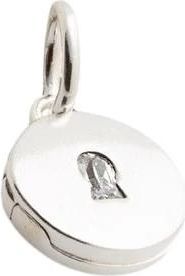 Pandora Openable & Engravable Love Locket Dangle Charm - Dames - Kettingen - Wit - ONE Size - Accessoires