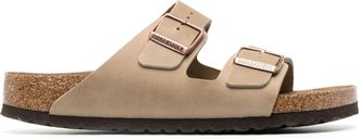 Birkenstock Arizona Sfb Marrone Tabacco, Pelle Ingrassata