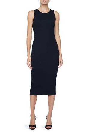 L'agence Racerback Midi Dress in Black at Nordstrom Rack, Size Xx-Small