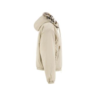 Moose Knuckles Reversible Faux Fur Jacket - Beige