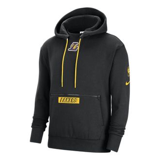 Nike NBA Logo Front Pocket Hoodie Lakers Black DR2302-010