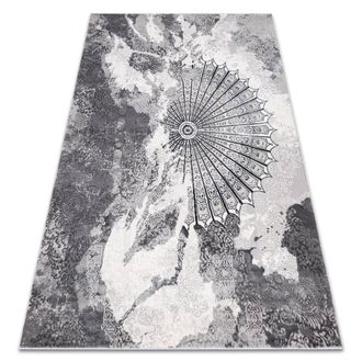 RugsX RugsX Allure Rug in Grey | Size: 160 cm x 220 cm
