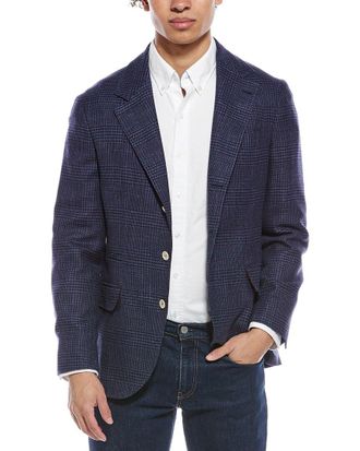 Brunello Cucinelli Wool, Silk, & Linen-Blend Jacket