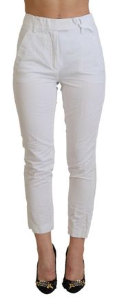 Dondup High Waist Tape Women Womens Pants