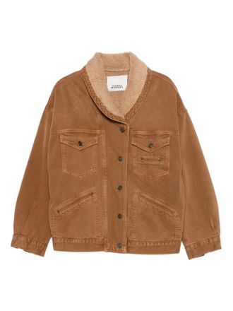 Isabel Marant Pimia denim jacket - Brown