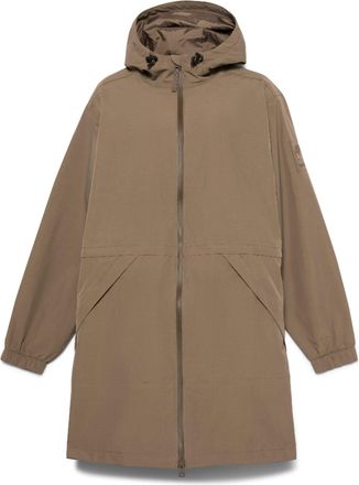 Timberland Womens Winnick Waterproof Parka Jacket in Brown Nylon - Size X-Large