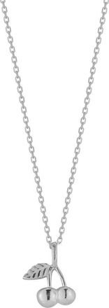 Glaze Jewelry 14K Yellow Gold Vermeil Cherry Pendant Necklace in Silver at Nordstrom Rack