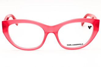 Karl Lagerfeld KL6189N Cat-Eye Acetate Eyeglasses - Coral
