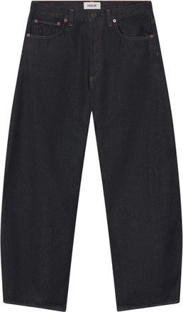 A Gold E Luna Pieced Jean - Dames - Loose Fit Jeans - Blauw - W24 - Katoen - Jeans