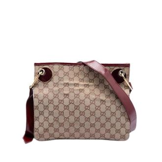 Gucci Pre-owned Cross Body Bags, female, Beige, Size: ONE SIZE Pre-owned Vintage Crossbody Bag