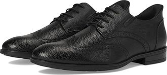 Marc Joseph New York Howard Street (Hands Free Technology) Mens Shoes Black Grainy Leather : 11.5 M