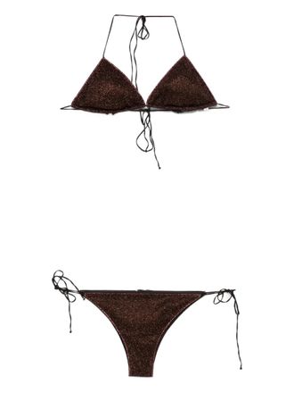 Os&eacute;ree chocolate beachwear - Neutrals