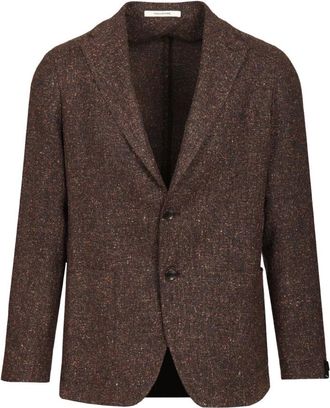 Tagliatore Jassen, Heren, Bruin, 2Xl, Wol, Montecarlo Blazer