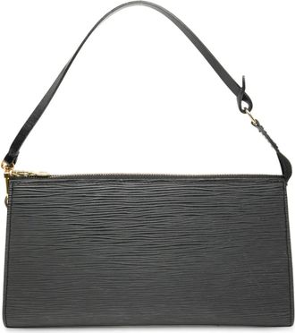 Louis Vuitton Borsa a spalla Pochette Accessoires in pelle &Eacute;pi 2002 - Nero