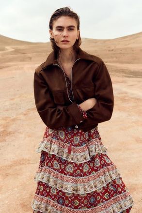 H&M Coated jacket in Brown at Nordstrom, Size Xx-Large