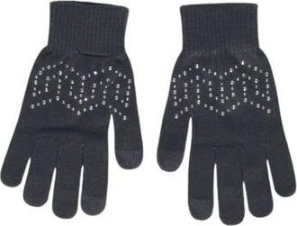 Pieces Grijze Gerecyclede Polyester Handschoenen voor Vrouwen - Dames - Handschoenen - Grijs - ONE Size - Polyester - Accessoires
