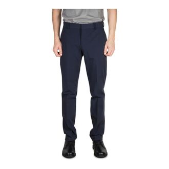 Pantaloni Torino Heren, Broeken, Blauw, Maat: M