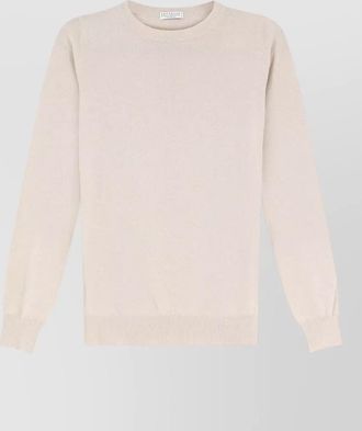 Brunello Cucinelli cashmere crew neck long-sleeve sweater