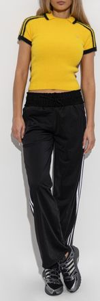 adidas T-shirt With Logo, Womens, Yellow