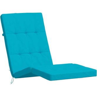 vidaXL Cojines Para Tumbona 2 Uds Tela Oxford Turquesa Vidaxl