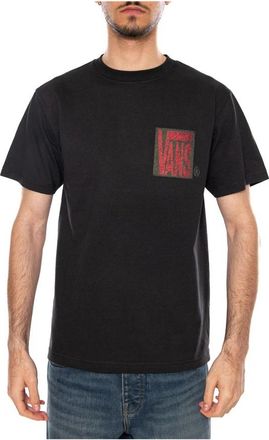 Vans Stack Crackle T-shirt - Heren - T-shirts - Zwart - M - Katoen - Tops