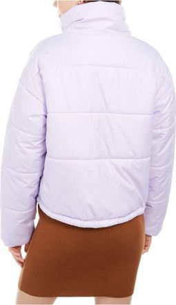 Celebrity Pink Jeans Celebrity Pink Womens Crop Winter Puffer Coat Purple XL
