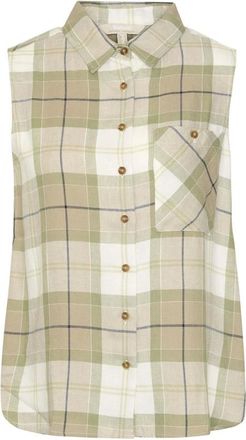 Barbour Overhemden, Dames, Veelkleurig, M, Linnen, Casual Agnes Damesoverhemd