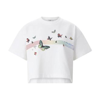 Casablanca T-Shirts, female, White, Size: XS T-Shirts