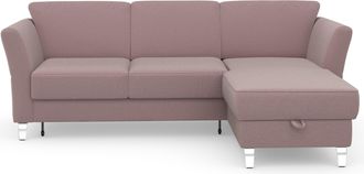 Sit&more Ecksofa »Visby L-Form« wahlweise mit Bettfunktion und Bettkasten, frei im Raum stellbar