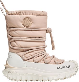 Moncler Moncler Trailgrip Apr&egrave;s High Boots, Women, Beige, Size: 36,5