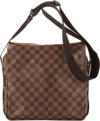 Louis Vuitton Pre-owned Womens Naviglio Shoulder Bag - Brown - One Size