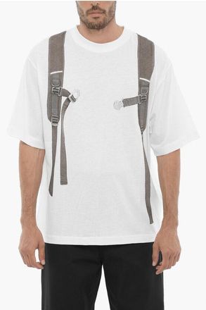 Off-white Crewneck T-Shirt With Backpack Print size Xxl