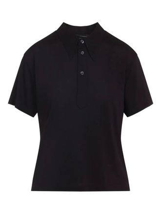 Maison Margiela Polo con bottoni - Nero