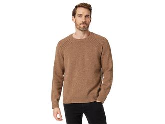 L.L.Bean LLBean Rangeley Merino Crew Neck Sweater - Mens Taupe Heather