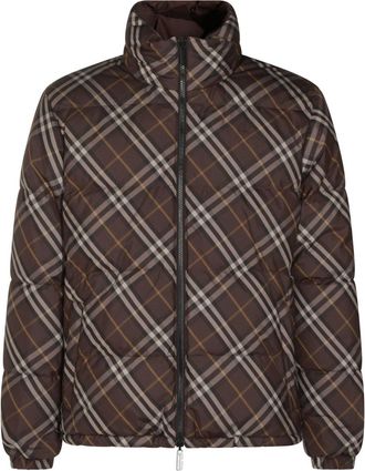 Burberry Coats Marrone-Uomo