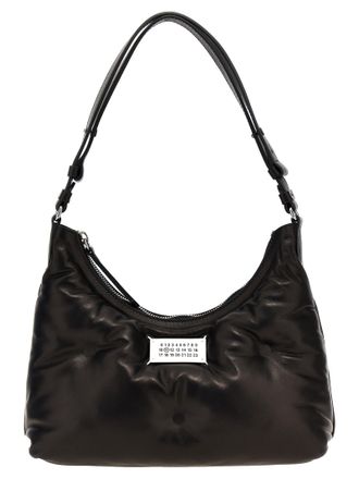 Maison Margiela Glam Slam Hobo Small Shoulder Bags Black