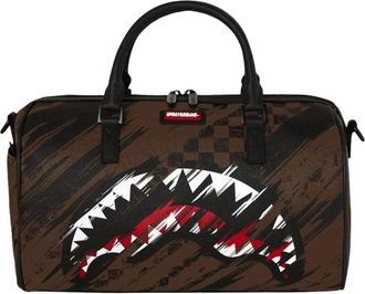 Sprayground Smeared Grunge Mini Duffle - Dames - Weekendtassen - Bruin - ONE Size - Tassen