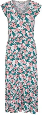Mountain Warehouse Cyprus Tiered Ruffles Dress in Mixed at Nordstrom, Size 14
