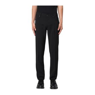 Emporio Armani Heren, Broeken, Zwart, Maat: W40