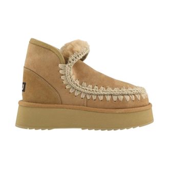 Mou Winter Boots, female, Beige, Size: 10 US stivali e stivaletti poliestere