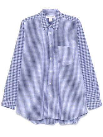 Comme Des Gar&ccedil;ons Camicia a quadretti - Bianco