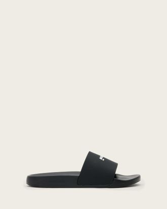 AllSaints Date Slip On AllSaints Branded Sliders