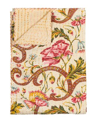 Taj Natural Group Kantha Cotton Throw